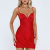 Sultry Muse Mini Dress Red
