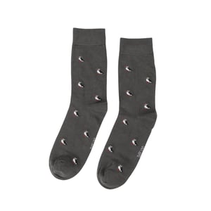 Save the Puffin Small Motif Bamboo Socks | UK Adult 4-7
