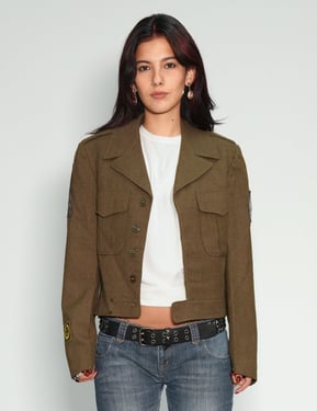 Rare WW2 Ike Wool Field Jacket