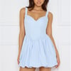 Beneath the Blue Mini Dress Blue