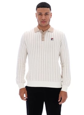 Kobe Striped Knit Polo - 4XL