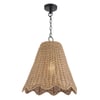 Summer Large Woven Outdoor Pendant