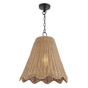 Summer Large Woven Outdoor Pendant
