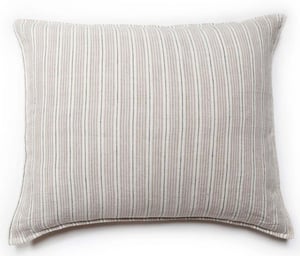 Newport 28" X 36" Large Decorative Bed Pillow With Insert   Natural / Midnight