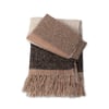 Plaid Pattern Apaca Wool Throw
