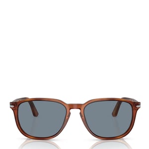 Persol 0PO3019S 96/56 55 Sunglasses Terra Di Siena / Light Blue