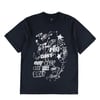 Obey Womens Firework Type Black