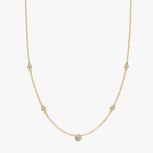 By The Yard Necklace - 0.35 CT