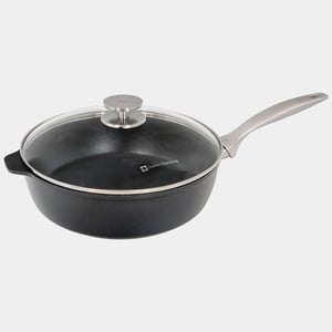 CHD Nonstick Saute Pan with Glass Lid - 3.8 qt