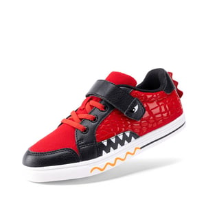 DREAM PAIRS Kids    Dinosaur Inspired Hook and Loop Sneakers