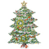 Snowy Fir Tree - Vine Cut
