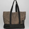 ST Holdall Bag - Stone Cotton/Rayon & Canvas