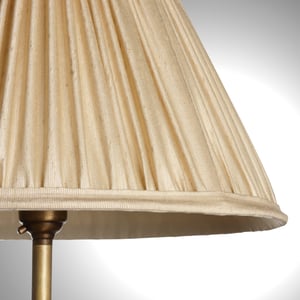 16cm empire shade in Sand silk