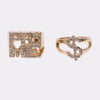 AKIRA Pay Me Ring Set | Size 8
