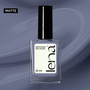 LENA Matte Breathable & Water-Permeable Halal Nail Polish - Dining In Doha - LE64