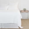 Ojai Cotton King Matelasse   White