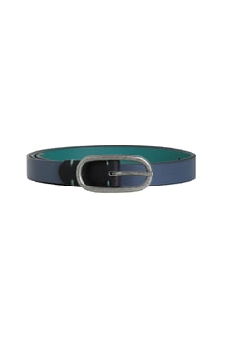 Weird Fish Ferne Reverse Belt Navy Size S/M