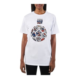 Unisex Round21 USWNT Our Time White Tee / 2X