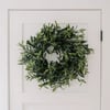 24" Artificial Olive Leaf Wreath