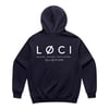 CØRE HOODIE - INK BLUE - L