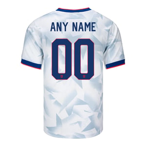 Men's Nike USWNT 2025 Personalized Brilliant Home Stadium Jersey / 2X