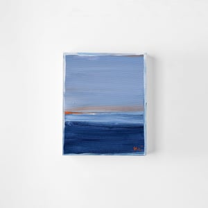Santorini Sunset Original Painting by Kerri Rosenthal