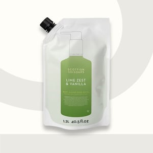 Lime Zest & Vanilla Body & Hand Wash 1.2L Refill