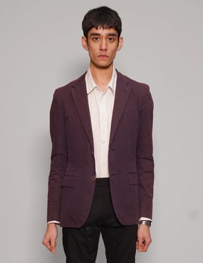 Lanvin Purple Blazer