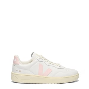 Veja Womens V-90 Leather White Petale