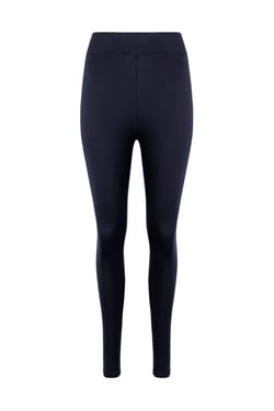 Weird Fish Lilliane High Waisted Leggings Navy Size 8