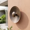 Mykolas IP54 wall light in bronze