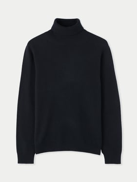 Essential Cashmere Turtleneck Sweater - 5XL / Black / WK05-1481