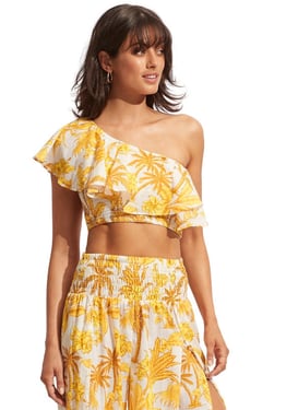 Castaway One Shoulder Top - L