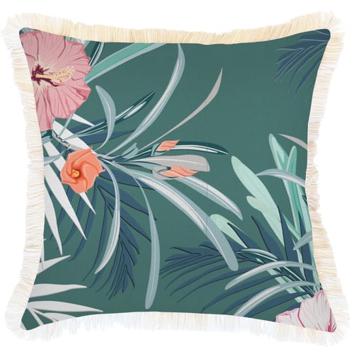 Cushion Cover-Coastal Fringe-Mai Tai-45cm x 45cm