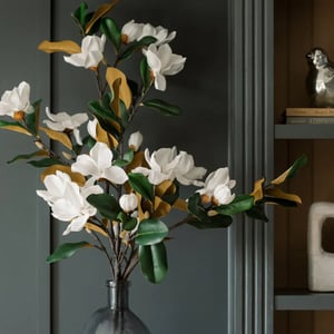 Artificial Southern Magnolia Branches
