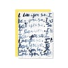 I Love You So Card