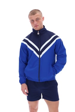 Nick Cut And Sew Panelled Track Jacket - 3XL