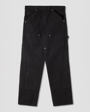 Double Knee Pant (Black Ripstop) - 38