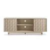 COLAMY TV Stand with Storage - Oak