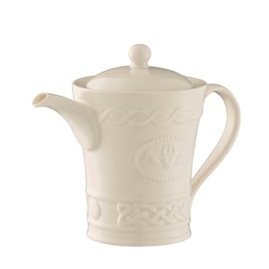 Belleek Classic Claddagh Beverage Pot
