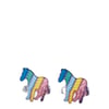 Paul Smith Cufflink Broad Zebra Multi