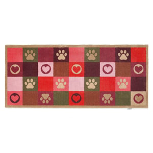 Patchwork Paws Washable Runner - 65x150cm