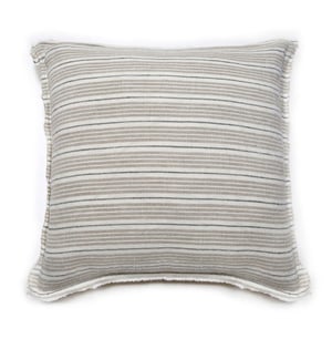 Newport 20" Accent Pillow With Insert   Natural / Midnight