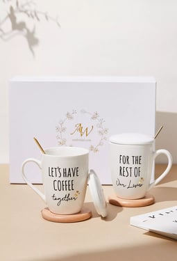 AW Coffee Mugs Set of 2