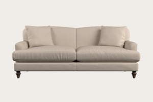 nkuku Deni Large Sofa | Make To Order | Recycled Cotton Natural | No Colour