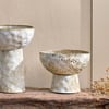 nkuku Anjuna Reactive Glaze Bowl | Decorative Accessories | Small | White