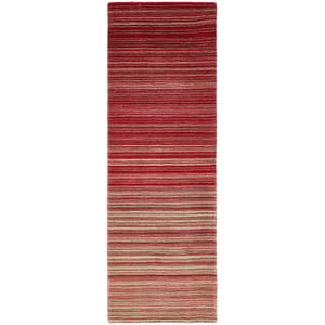 Fine Stripes Runner Red - 67x200cm