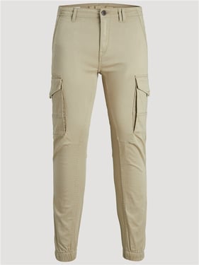 Jack & Jones Paul Flake Akm 542 Cargo Trousers - Crockery - 38R