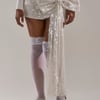 AKIRA Shining Down On You Sequin Mini Skirt | Size Medium