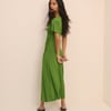 Green Jersey Niamh Midi Dress